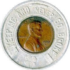 Encased Token - Keep Me and Never Go Broke Ohio Military Federal Credit Union