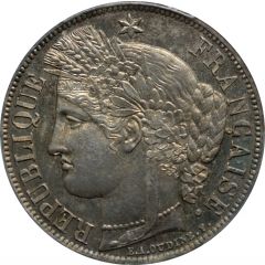 5 Francs - Ceres With Motto