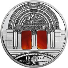 10 Dollars - Elizabeth II Romanesque Art