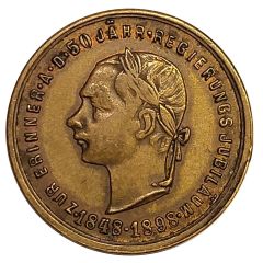 Medal - 50 Years of Reign Franz Joseph I.