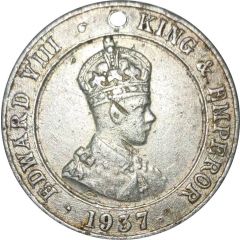 Medallion - Edward VIII Coronation
