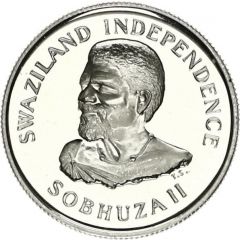 20 Cents - Sobhuza II Independence