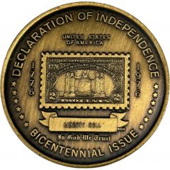 Medallion - Declaration of Independence Liberty Bell