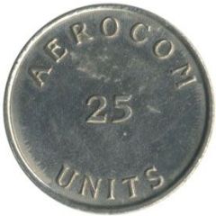 Telephone Token - Aerocom 25 Units