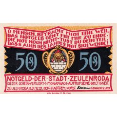 50 Pfennig Districts Series - Langenwolschendorf