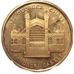 Token - Windsor Castle Chapelle Saint George