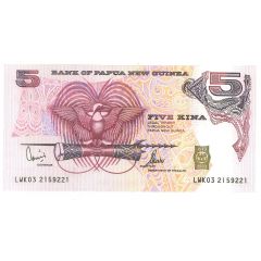 5 Kina 30th Anniversary Bank of Papua New Guinea