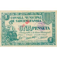 1 Peseta Sadurní d`Anoia