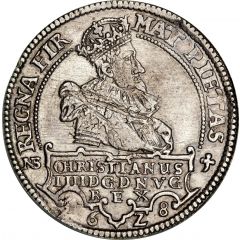 1/2 Speciedaler - Christian IV Bust type I