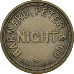 Token Barnard, Peter and Company, Night