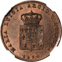 3 Centesimi - Maria Luigia