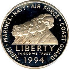 1 Dollar Women In Military Service For America Memorial