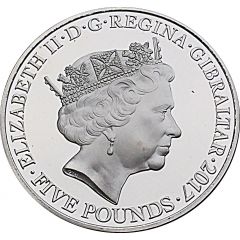 5 Pounds - Elizabeth II The Legend of Saint George