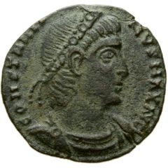 Nummus - Constantinus I GLORIA EXERCITVS, Aquileia