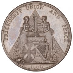 Medal - George III Acts of Union, bronze