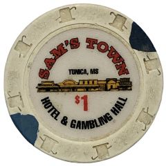 1 Dollar - Sam`s Town Hotel and Gambling Hall Tunica, Mississippi