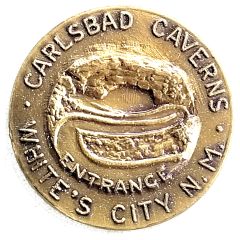 Token - Carlsbad Caverns White's City, New Mexico