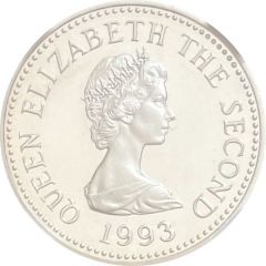 1 Pound - Elizabeth II Barque, Gemini, Silver Proof