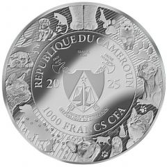 1000 Francs CFA Police Dog