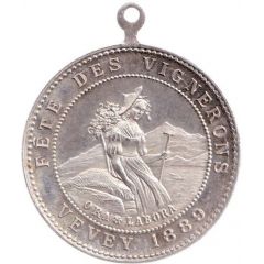 Fête des Vignerons Vevey, aluminium, with loop