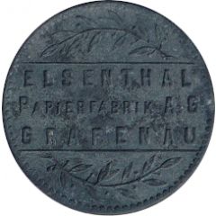5 Pfennig - Grafenau Papierfabrik Elsenthal