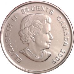 25 Cents - Elizabeth II Women`s Ice Hockey