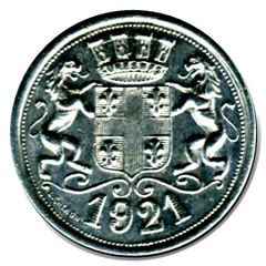 20 Centimes - Chemin de fer du Bois de Boulogne