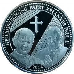 Token - Heiligsprechung Papst Johannes Paul II