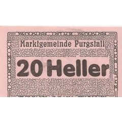 20 Heller Purgstall