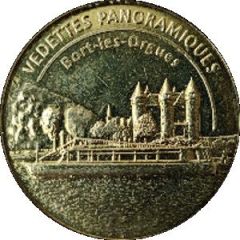 Token - Médailles et Patrimoine - Bort-Les-Orgues - Vedettes panoramiques