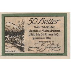 50 Heller Fieberbrunn