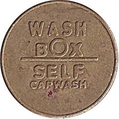 Car Wash Token - Wash Box
