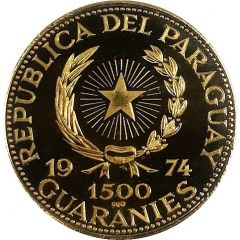 1500 Guaraníes Albert Einstein