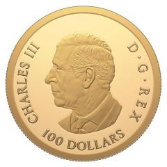 100 Dollars - Charles III Lunar Year of the Snake