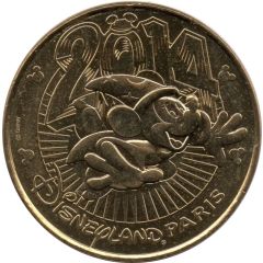 Monnaie de Paris Tourist Token - Disneyland Paris 2014