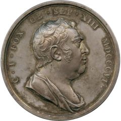 Medal Charles James Fox, silver
