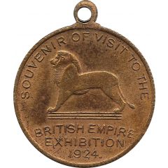 Medallion - British Empire Exhibition