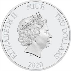2 Dollars - Elizabeth II Birds of Paradise