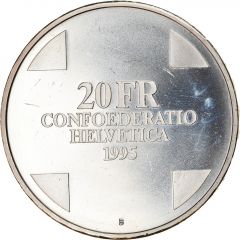 20 Francs Rhaetian Snake Queen