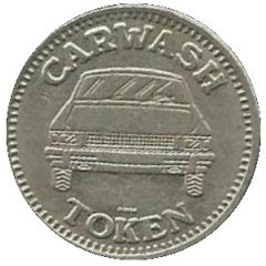 Token - No Cash Value Modern Sedan