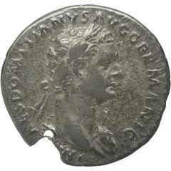 Denarius - Domitian P M TR POT IIII IMP VIII COS XI P P, Minerva