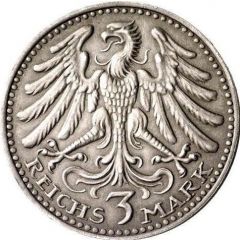 3 Reichsmark Pattern