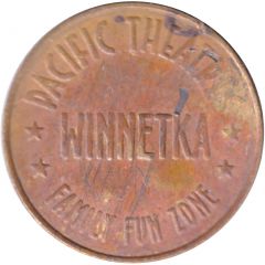 Token - Pacific Theatres Chatsworth, California