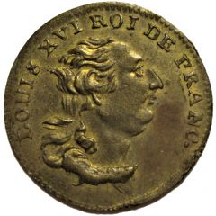 Médaille - Hommage à Louis XVI, 'Libertas'