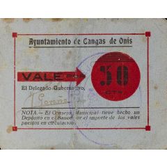 50 Céntimos Cangas de Onís