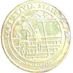 Token - Washington State Parks Centennial - Lake Sylvia State Park Montesano, Washington