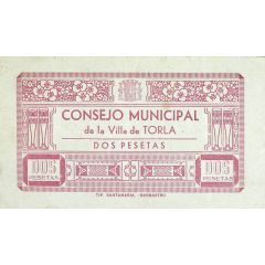 2 Pesetas Torla