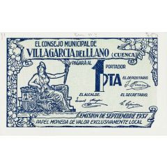 1 Peseta Villagarcía del Llano