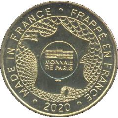 Monnaie de Paris Tourist Token - Nigloland Noisette Express