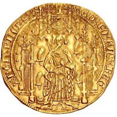 Gold Noble - Edward of Woodstock 2nd issue: light type
